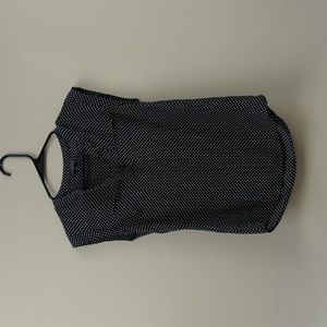 Black and White Polka Dot Blouse